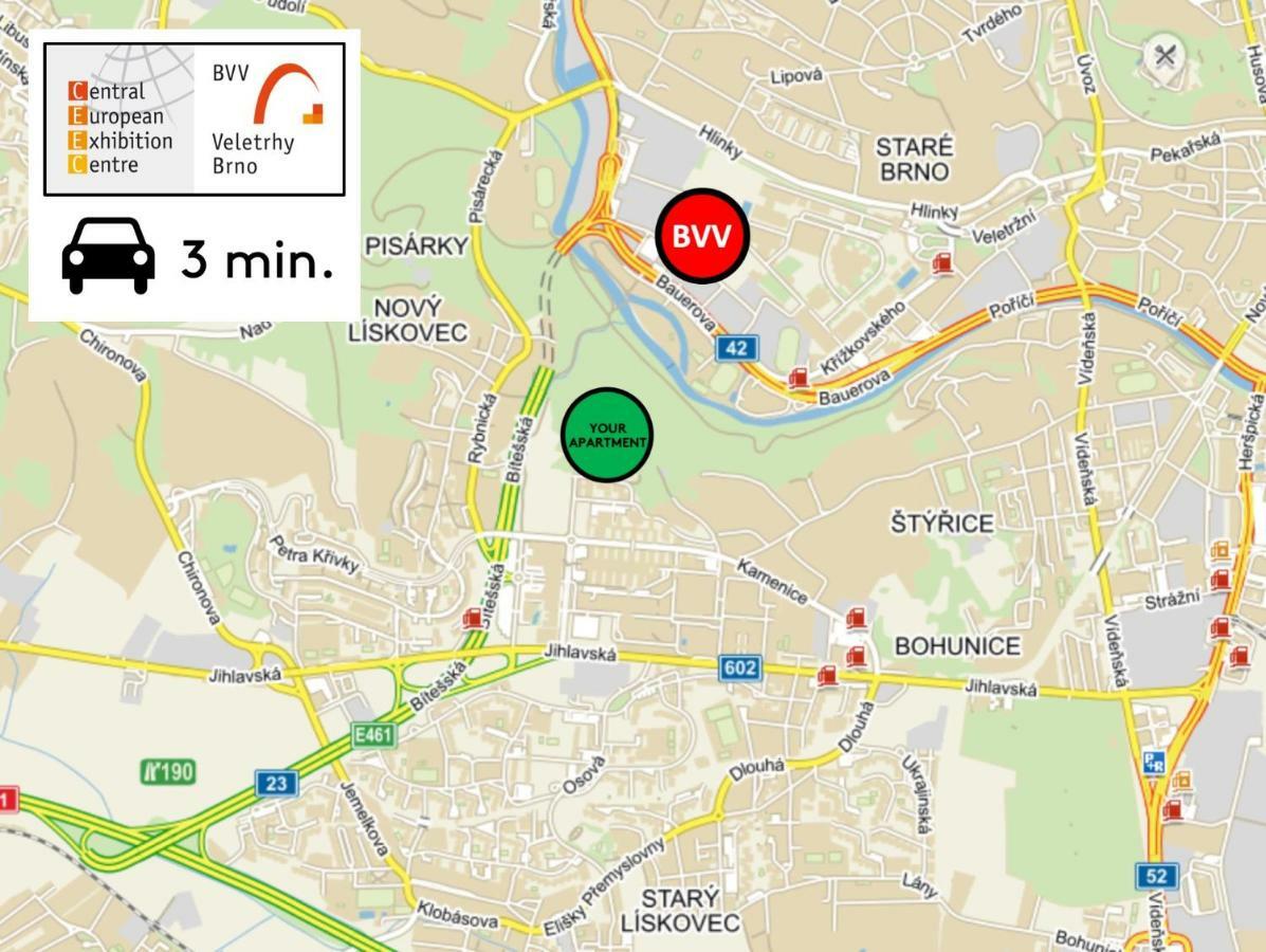 7Th Heaven Apartments Brno Ngoại thất bức ảnh
